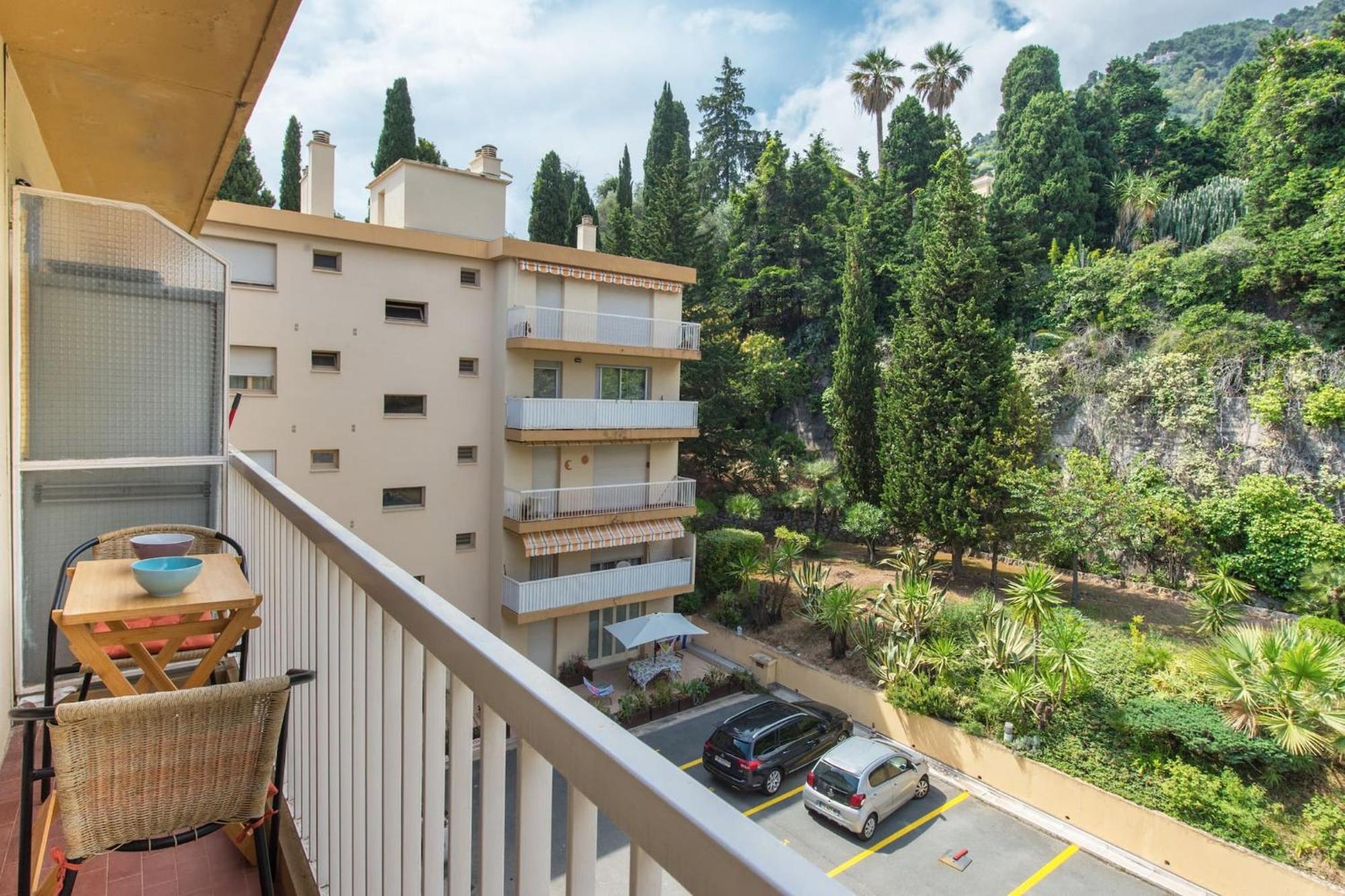 Vina Del Mare, Vue Mer, Terrasse Menton Exteriör bild